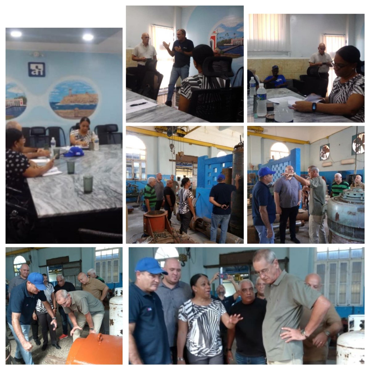 Inés María Chapman Waugh (@inesmchapman) on Twitter photo Seguimiento a la situación del abasto de agua en <a href="/AguasdeLaHabana/">Aguas de La Habana</a>. Junto al ministro del <a href="/MEP_CUBA/">Ministerio de Economía y Planificación de Cuba</a> y el viceministro primero del @Mitrans recorrimos áreas de los talleres e intercambiamos sobre los nuevos equipos para las solineras con baterias para equipos eléctricos ❤🇨🇺 Seguimiento a la situación del abasto de agua en <a href="/AguasdeLaHabana/">Aguas de La Habana</a>. Junto al ministro del <a href="/MEP_CUBA/">Ministerio de Economía y Planificación de Cuba</a> y el viceministro primero del @Mitrans recorrimos áreas de los talleres e intercambiamos sobre los nuevos equipos para las solineras con baterias para equipos eléctricos ❤🇨🇺