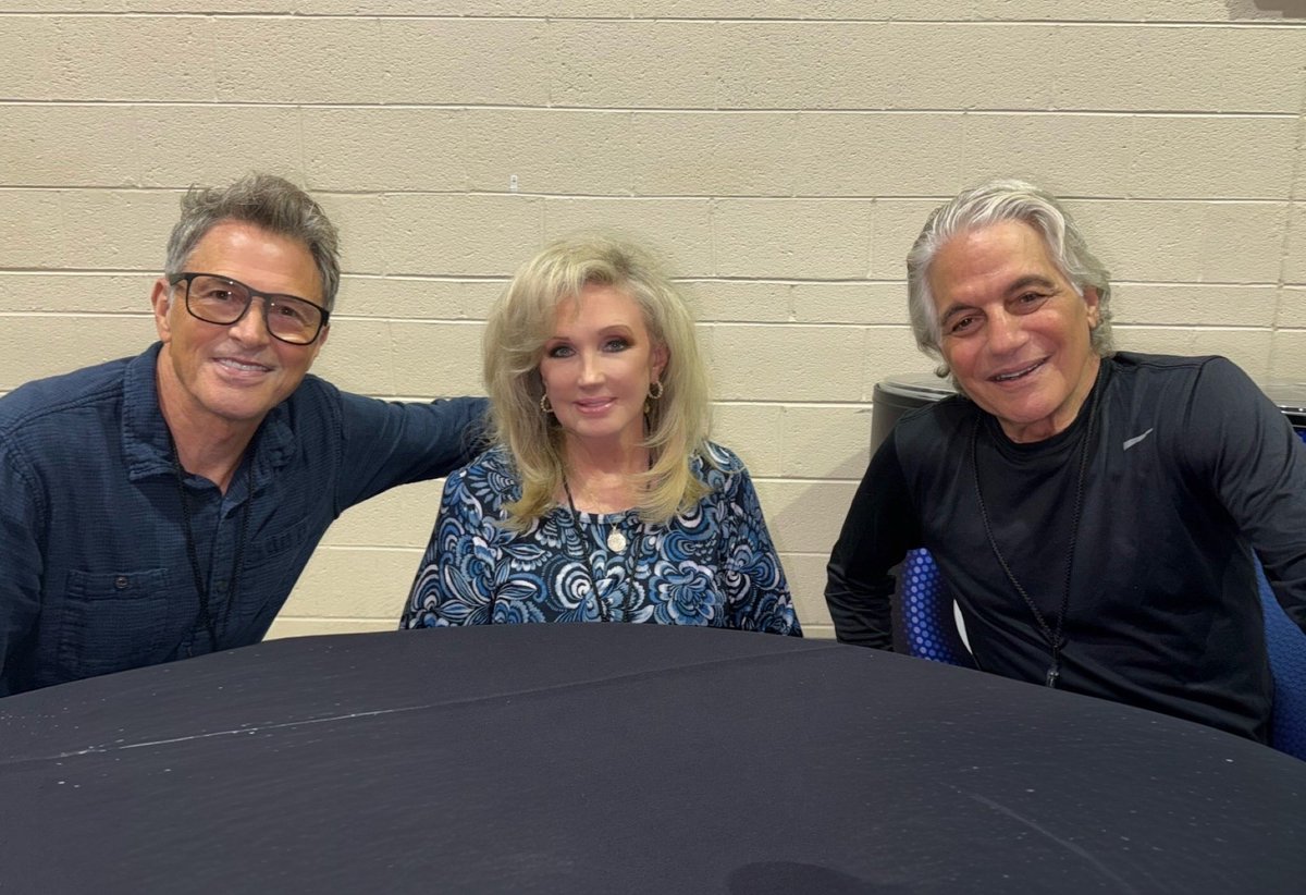 Morgan Fairchild (@morgfair) on Twitter photo #OnMyWalk to Roanoke & friends <a href="/TimmyDaly/">Tim Daly</a>, prez of <a href="/TheCreativeC/">Creative Coalition</a> working to preserve arts funding & <a href="/TonyDanza/">Tony Danza</a> , who has an acting school for underserved kids. Great guys, doing great work, besides being terrific actors themselves! #BeKind💗🌷💗🎉💗🌷💗🎉 #OnMyWalk to Roanoke & friends <a href="/TimmyDaly/">Tim Daly</a>, prez of <a href="/TheCreativeC/">Creative Coalition</a> working to preserve arts funding & <a href="/TonyDanza/">Tony Danza</a> , who has an acting school for underserved kids. Great guys, doing great work, besides being terrific actors themselves! #BeKind💗🌷💗🎉💗🌷💗🎉