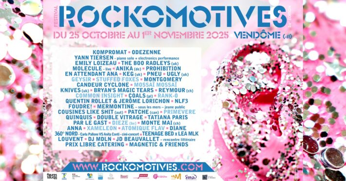 Le Festival des Rockomotives est prévu du 25 octobre au 1er novembre 2025. Voici le programme...romu.rocks/2025/08/festiv…
