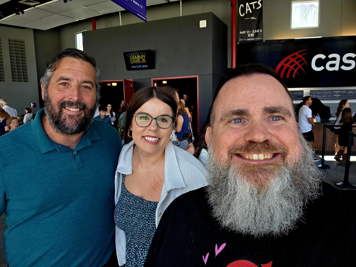 I really enjoyed running into <a href="/saginaw_theatre/">Saginaw Theatre</a> Ms. Dale and Mr. Neisler, as well as the Theatre Class Officers, at Casa Manana today while seeing the Percy Jackson Musical!  Go see their students' amazing performances at SHS this year! <a href="/saginawhstx/">Saginaw High School</a>