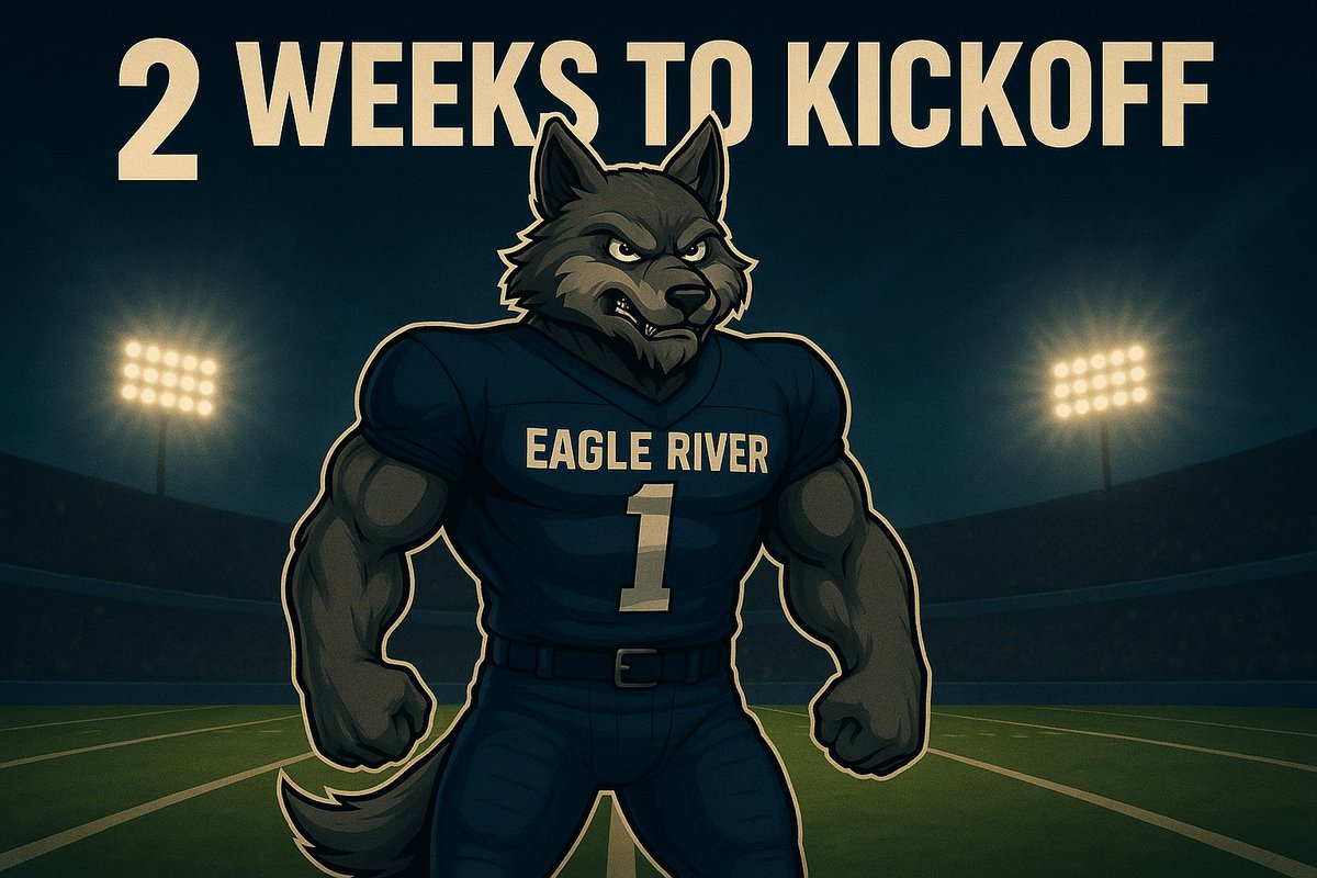 🚨 2 WEEKS TO KICKOFF 🚨
The countdown is ON! The Wolves are locked in and ready to make noise this season. 🐺🏈
Get your gear. Mark your calendar. Pack the stands.
#ERWolves #WolvesUp #CountdownToKickoff