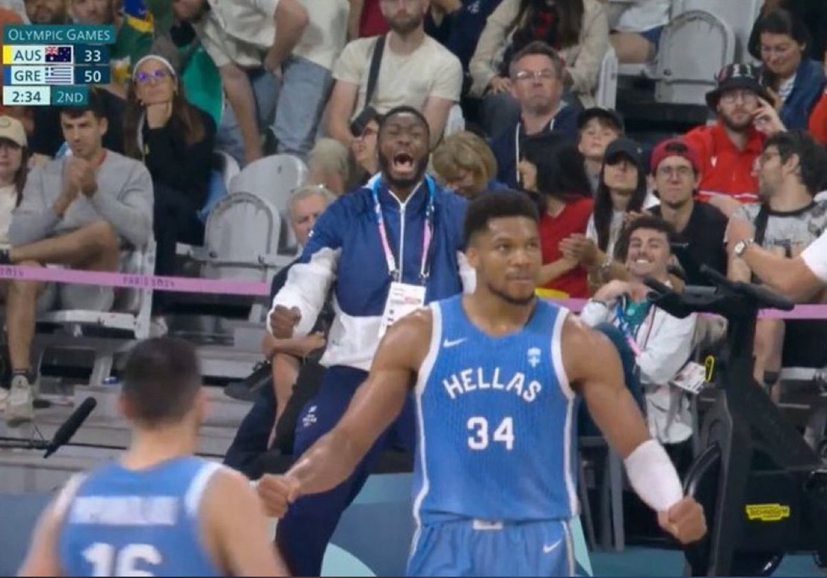 Things are different when Thanasis is on the sidelines

(pic is from the Olympics last year)