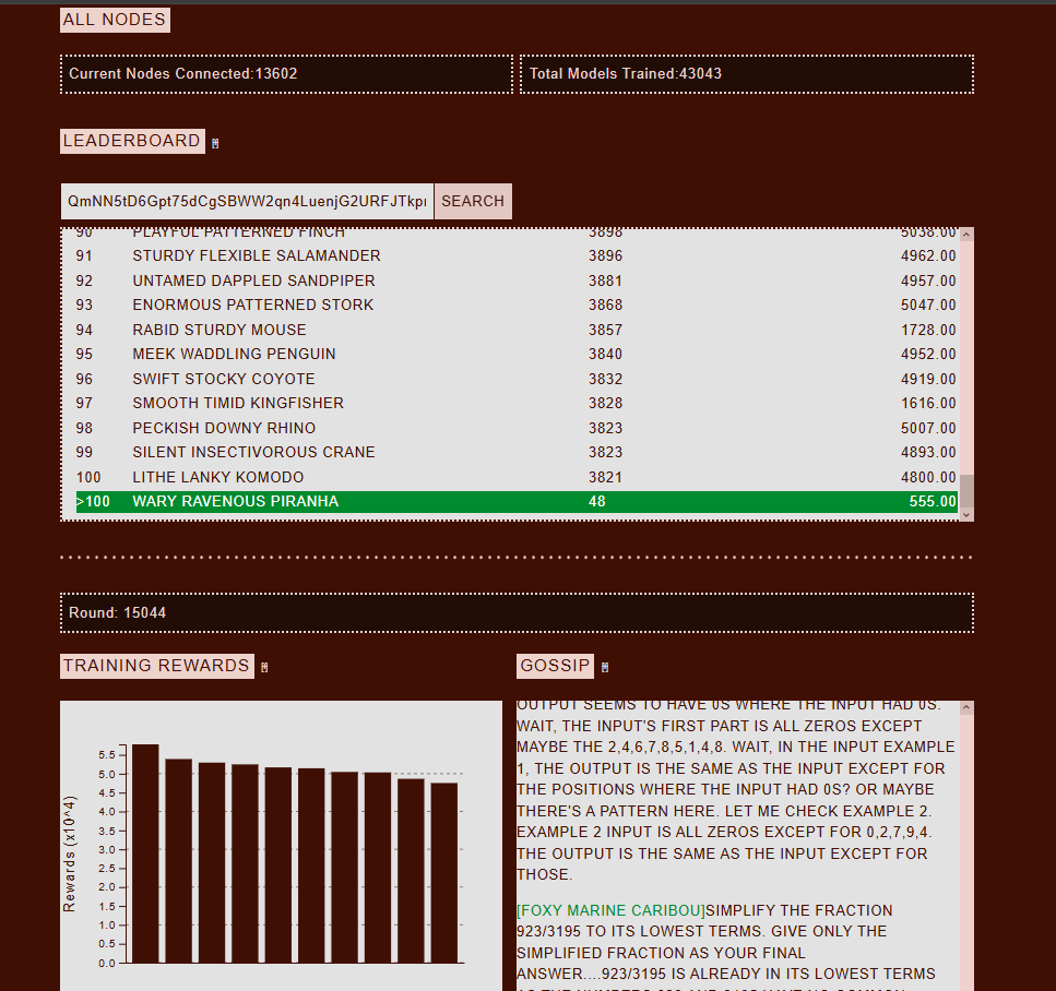 my <a href="/gensynai/">gensyn</a> still running for 2days via <a href="/octa_space/">OctaSpace</a> <a href="/OctaSpacehub/">OctaSpace Hub 🔶</a> 
you can check it out