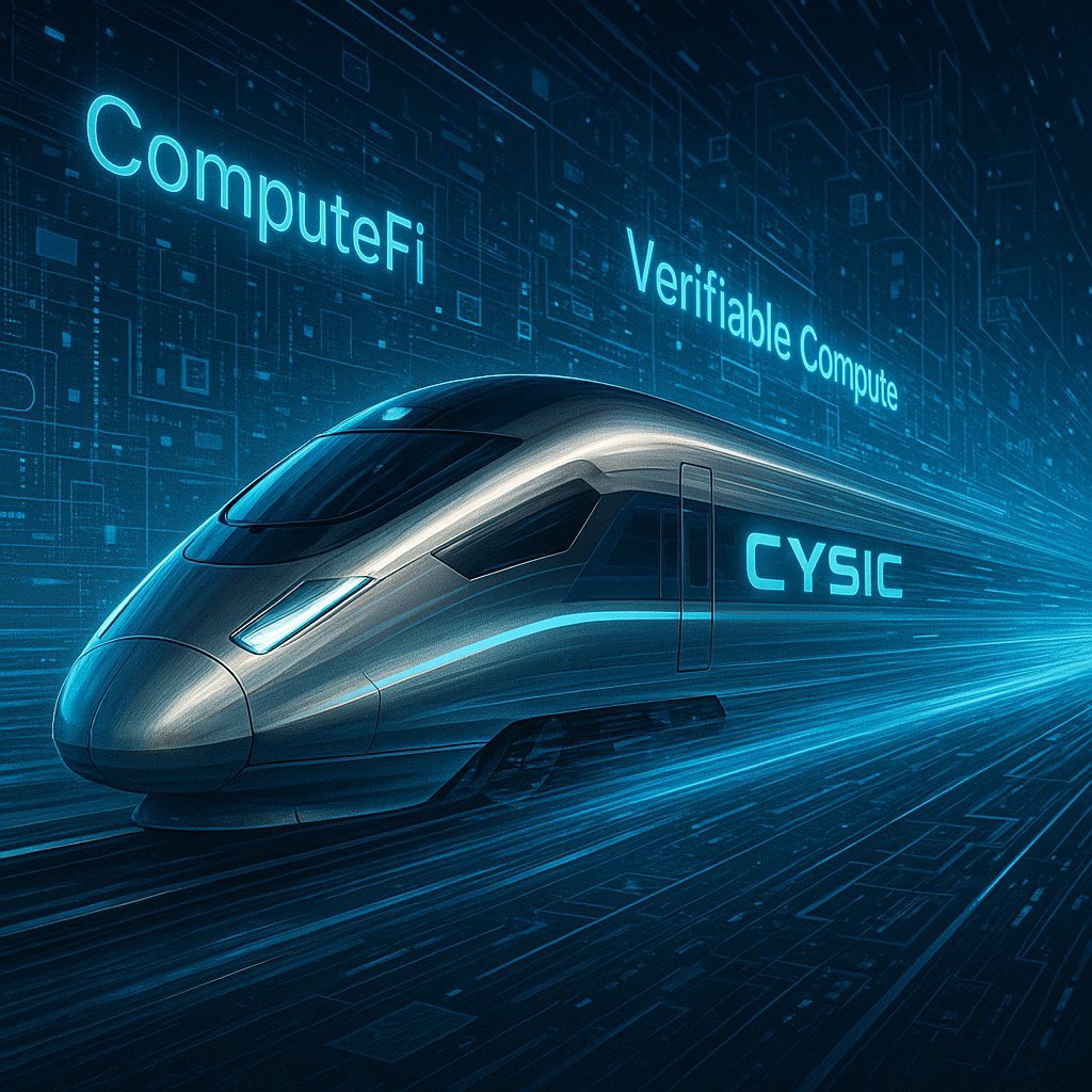 Cysic is unlocking verifiable AI with GPU-accelerated ZK proofs.
It’s the backbone of the agent economy, powering autonomous swarms that never fail.
AI that’s fast, trustless, and decentralized.
This is the future of compute.