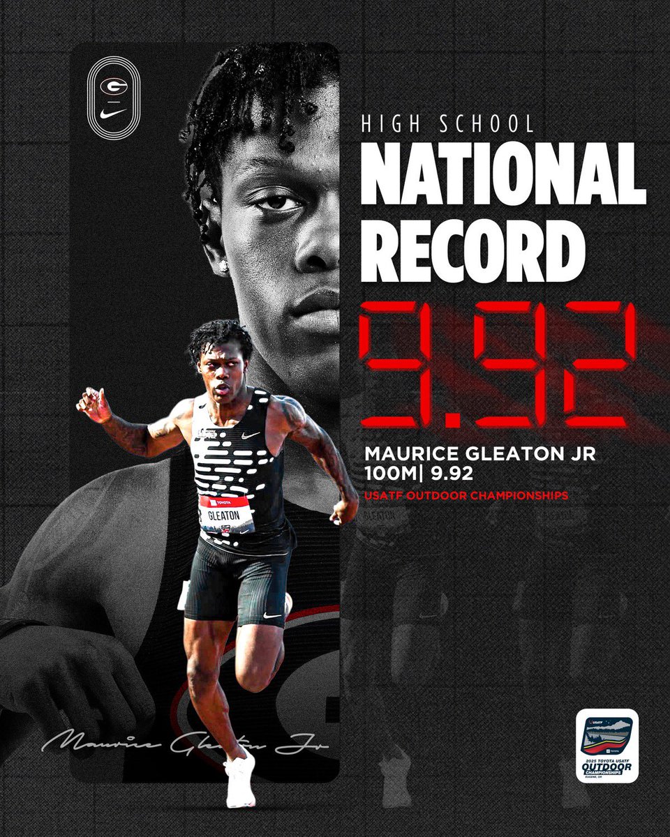 👀 Future is BRIGHT in #AthensGa 👀 

9️⃣.9️⃣2️⃣ 

➡️ gado.gs/dbk

#GoDawgs | #USATF2025