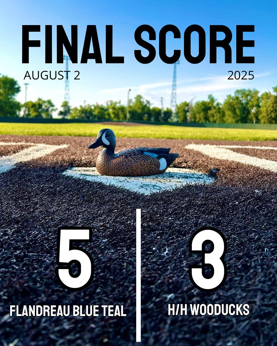 Blue Teal WIN 5-3 and qualify for the state tournament for the first time in just our second season! #quackquack