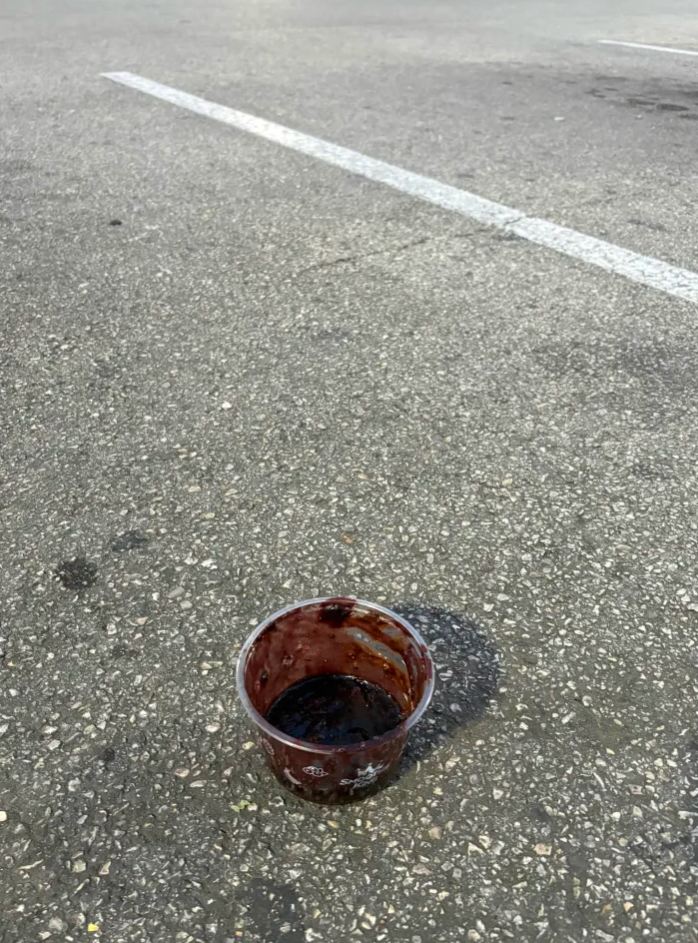 Free Chocolate Pudding via Parking Lot. Limited Time Offer.