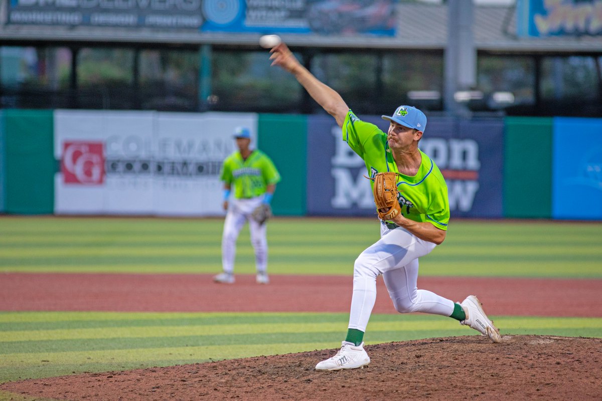 HOW ABOUT BEAU?!

<a href="/BeauBlanchard7/">Beau Blanchard</a> goes 6.0 innings in his first pro start, allowing 3 H, 0 R, 1 BB, 1 HBP, and tallying a career-high six strikeouts!