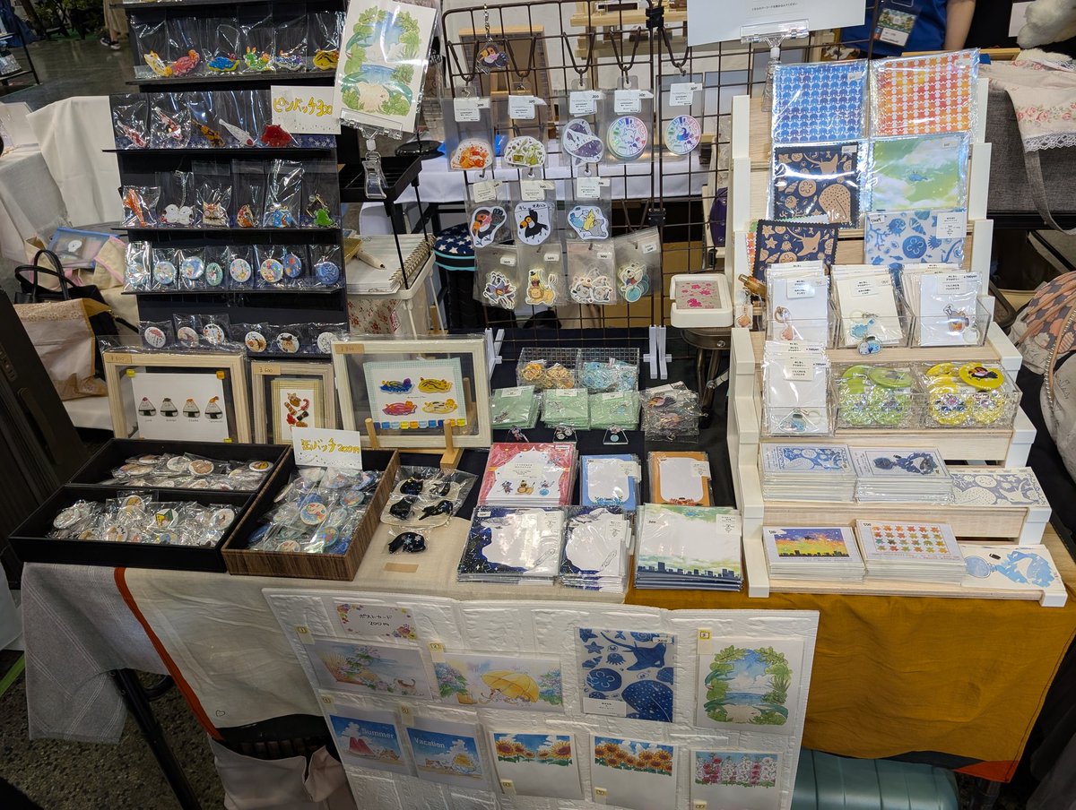 会場いたしました！
コンベックス岡山、W-405にてお待ちしております！
#瀬戸内ハンドメイドマルシェ 
#瀬戸内ハンドメイドマルシェ2025