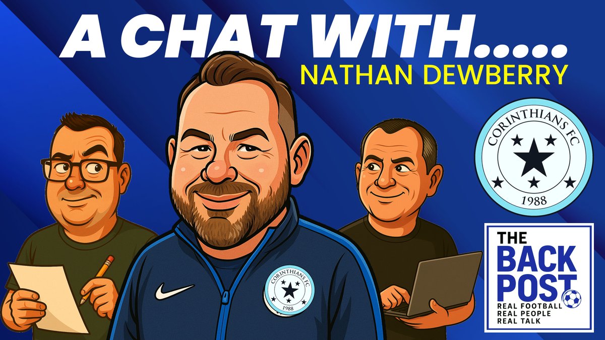 The Back Post Podcast (@theback_post_) on Twitter photo 🎙️A Chat With Nathan Dewberry
<a href="/ndewberry10/">Dewbs</a> manager of <a href="/_corinthiansf_c/">Corinthians FC</a> joined us in the studio for a chat about last season's title win in @EOFL Division One, and looking ahead to this season in the Premier Division.
youtube.com/watch?v=lItmYO…
#thebackpostshow <a href="/EssexCountyFA/">Essex County FA</a> 🎙️A Chat With Nathan Dewberry
<a href="/ndewberry10/">Dewbs</a> manager of <a href="/_corinthiansf_c/">Corinthians FC</a> joined us in the studio for a chat about last season's title win in @EOFL Division One, and looking ahead to this season in the Premier Division.
youtube.com/watch?v=lItmYO…
#thebackpostshow <a href="/EssexCountyFA/">Essex County FA</a>