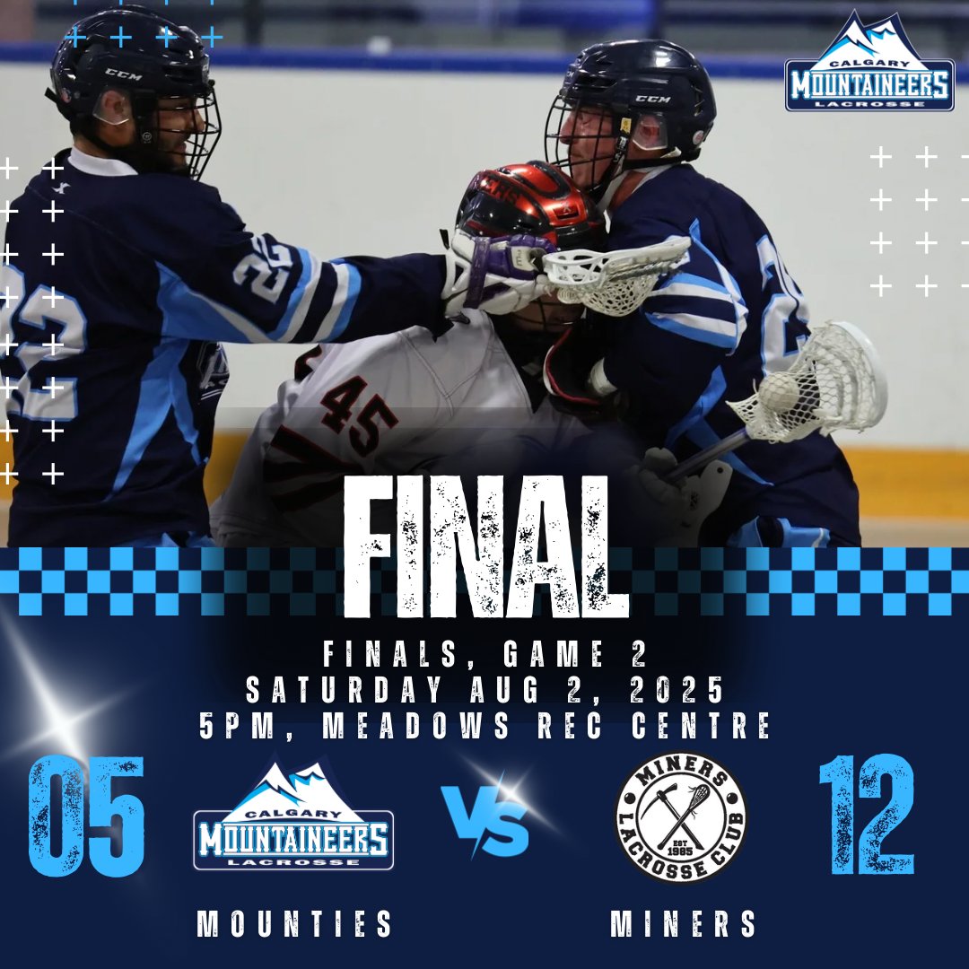 This one got away from us. We’ll take the week to regroup and get back at it on home floor where we’ve been excellent the last 10 games. 

Huge thank you to all the Mounties fans who made the trip to support their team. Your Mounties hear you. 

#mountiesfamily #laxfamily