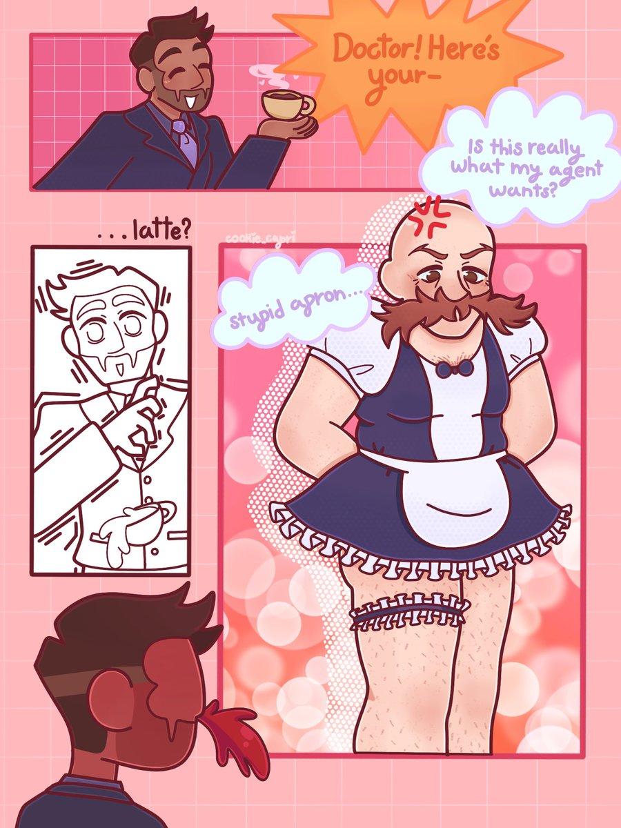 Still can’t believe Stone made that maid outfit for him. He’s such a freak💜 

#stobotnik #AgentStone #dreggman #drrobotnik #sonic