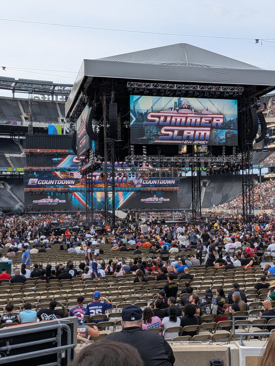 Let's gooooooo! #BucketList #SummerSlam