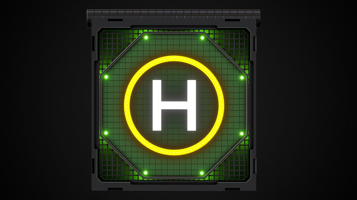 Helipad Garage Door for <a href="/playrust/">Rust</a> #rust #rustskins