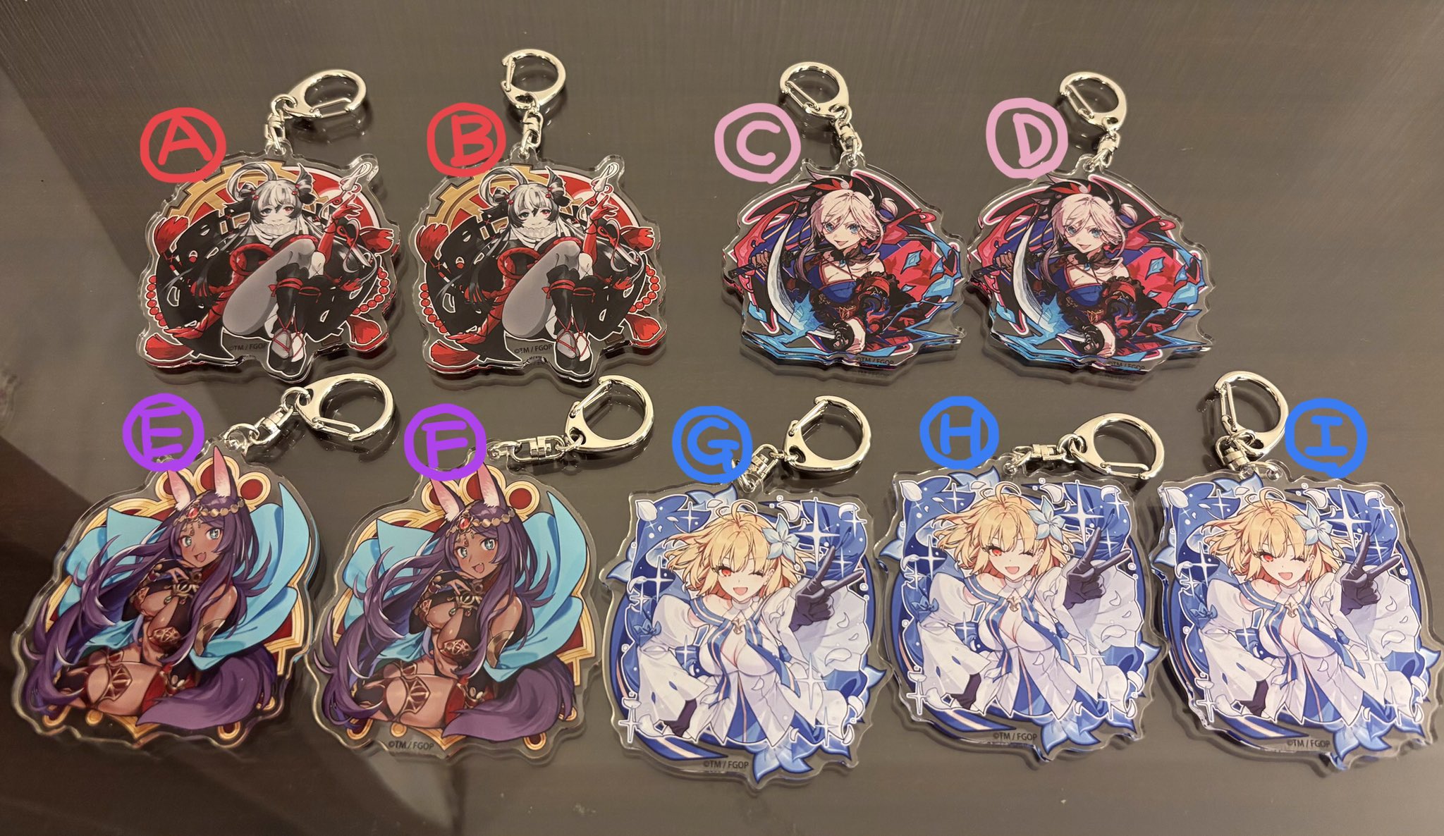 FGOフェス 2025 コマンドコード アクリルキーホルダー vol.10