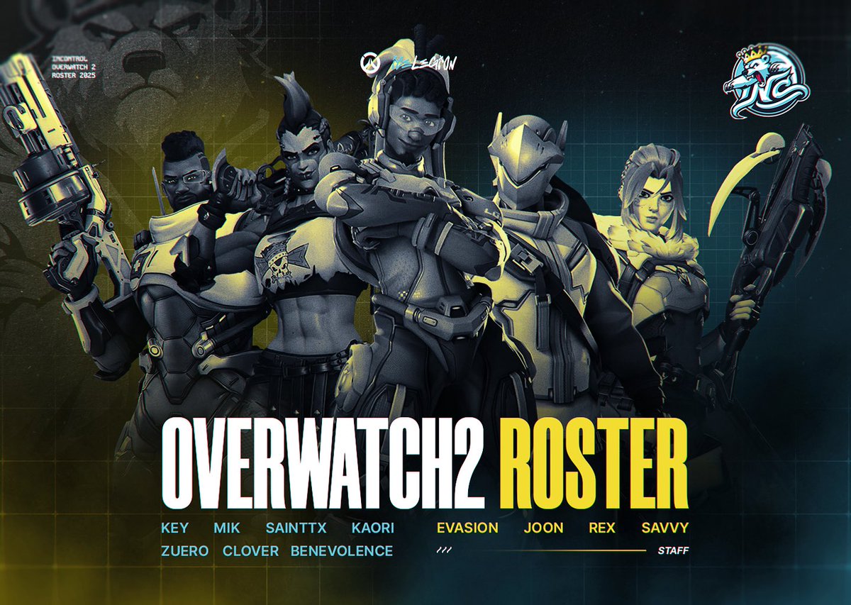 InControl (@incontrolgg) on Twitter photo Time to run it back in the Masters division w/some new arrivals added to the arsenal. #IceLegionโ๏ธ๐ปโโ๏ธ
Welcome InC Overwatch;
<a href="/Keyfps_/">Key</a>
<a href="/BenevolenceOW/">Benevolence</a>
<a href="/Mikman__/">Mikman</a>
<a href="/theekaori/">Kaori</a>
<a href="/Sainttx_OW/">Saint(Texas)</a>
<a href="/zuero_ow/">zuero</a>
<a href="/OneLyfClover14/">clover</a>
<a href="/tyukiow/">rex</a>
<a href="/owSavvylatina/">Savvy๐ต๐ท</a>
<a href="/Joon_ow/">Joon</a>
<a href="/CoachEvasion/">Evasion</a> Time to run it back in the Masters division w/some new arrivals added to the arsenal. #IceLegionโ๏ธ๐ปโโ๏ธ
Welcome InC Overwatch;
<a href="/Keyfps_/">Key</a>
<a href="/BenevolenceOW/">Benevolence</a>
<a href="/Mikman__/">Mikman</a>
<a href="/theekaori/">Kaori</a>
<a href="/Sainttx_OW/">Saint(Texas)</a>
<a href="/zuero_ow/">zuero</a>
<a href="/OneLyfClover14/">clover</a>
<a href="/tyukiow/">rex</a>
<a href="/owSavvylatina/">Savvy๐ต๐ท</a>
<a href="/Joon_ow/">Joon</a>
<a href="/CoachEvasion/">Evasion</a>