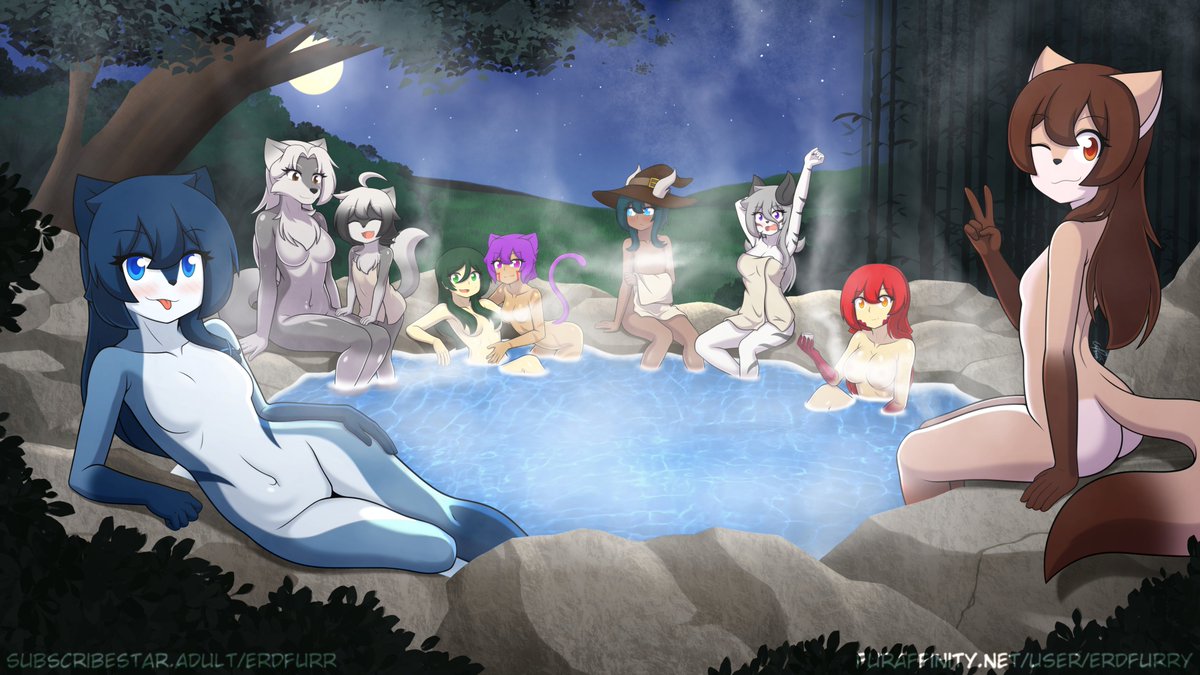 It was about time I made a wallpaper like this with all the Skyline girls who have appeared in the comic so far