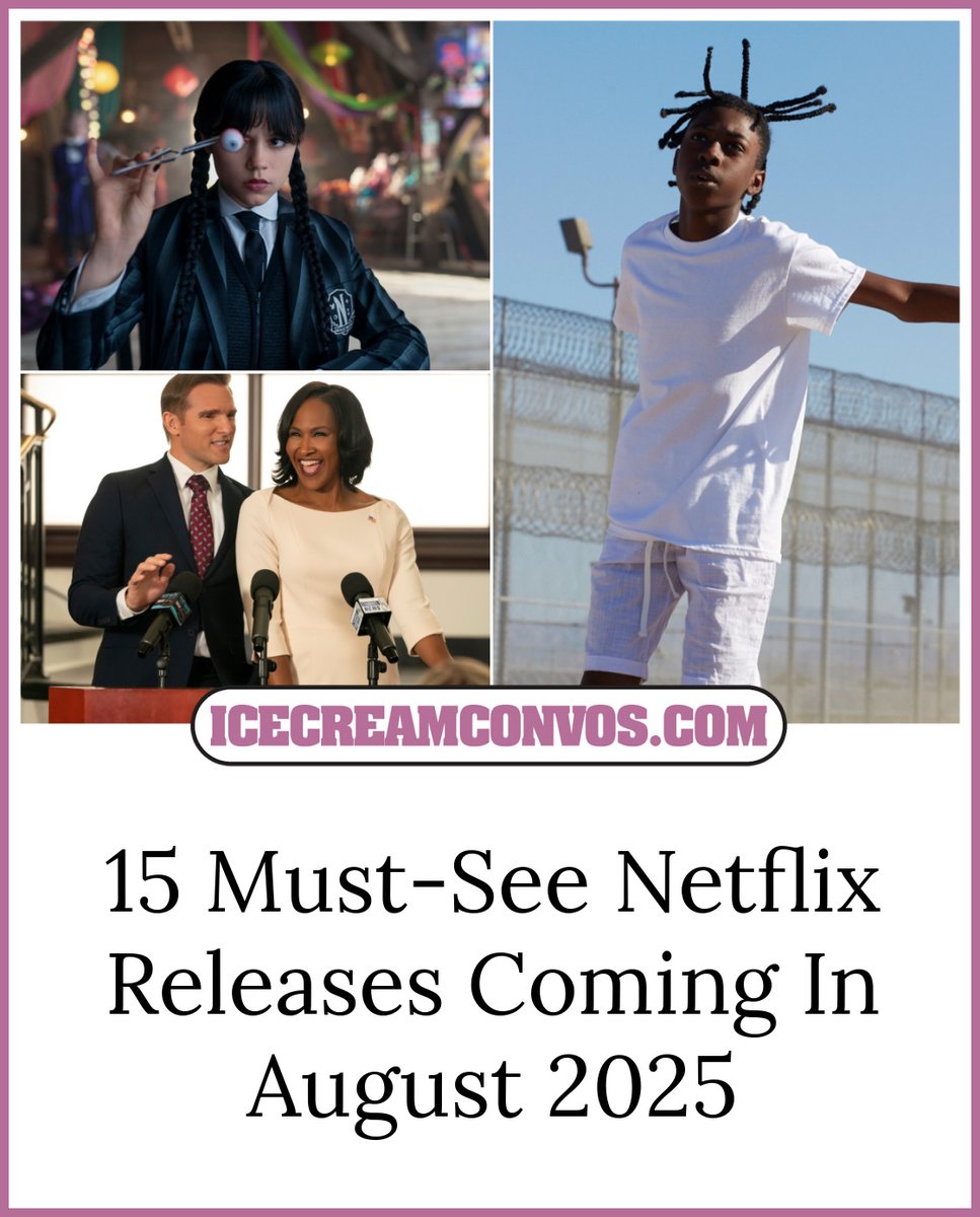 Frens, ready to see what Netflix is cooking up this August?🔥📺️  wp.me/pfXyHC-1ibo

From thrillers and dramas to binge‑worthy reality, I’ve got the full list of 15 Netflix releases you can’t miss. 

#Netflix #WhatToWatch #NetflixWatchlist #August #TV #IceCreamConvos