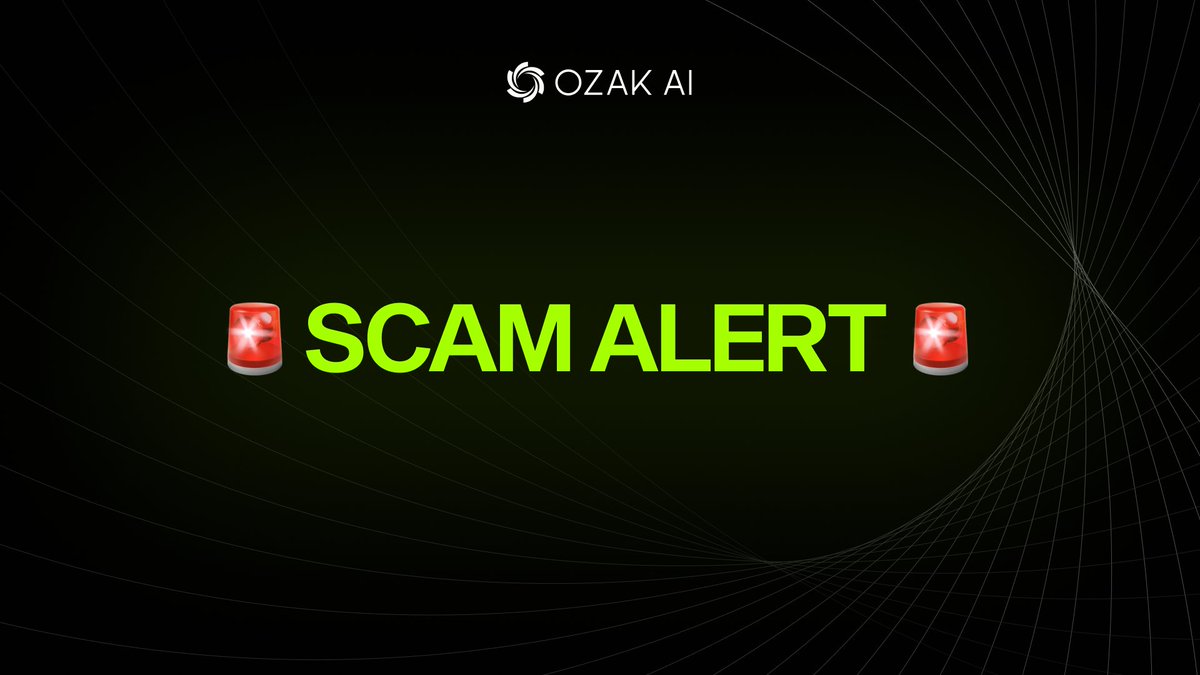 🚨 SCAM ALERT 🚨

Fake "Ozak AI Support" accounts are popping up on Twitter. Don’t fall for them!

🟢 We have ONE official handle - <a href="/OzakAGI/">Ozak AI</a> (this account, the one tweeting right now). Everything else is an impostor.

🛑 If you see an account claiming to be "Ozak AI Support" but