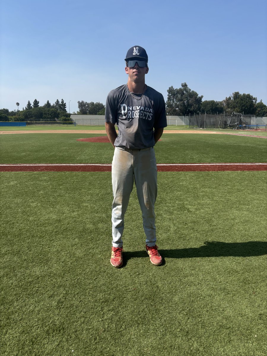 FiveToolCA's tweet image. #FiveToolWestWS F: @NVProspects 17U 7, Blue Wave 17U 5
PoG: Gavin Brogan 1-3, 2B, R