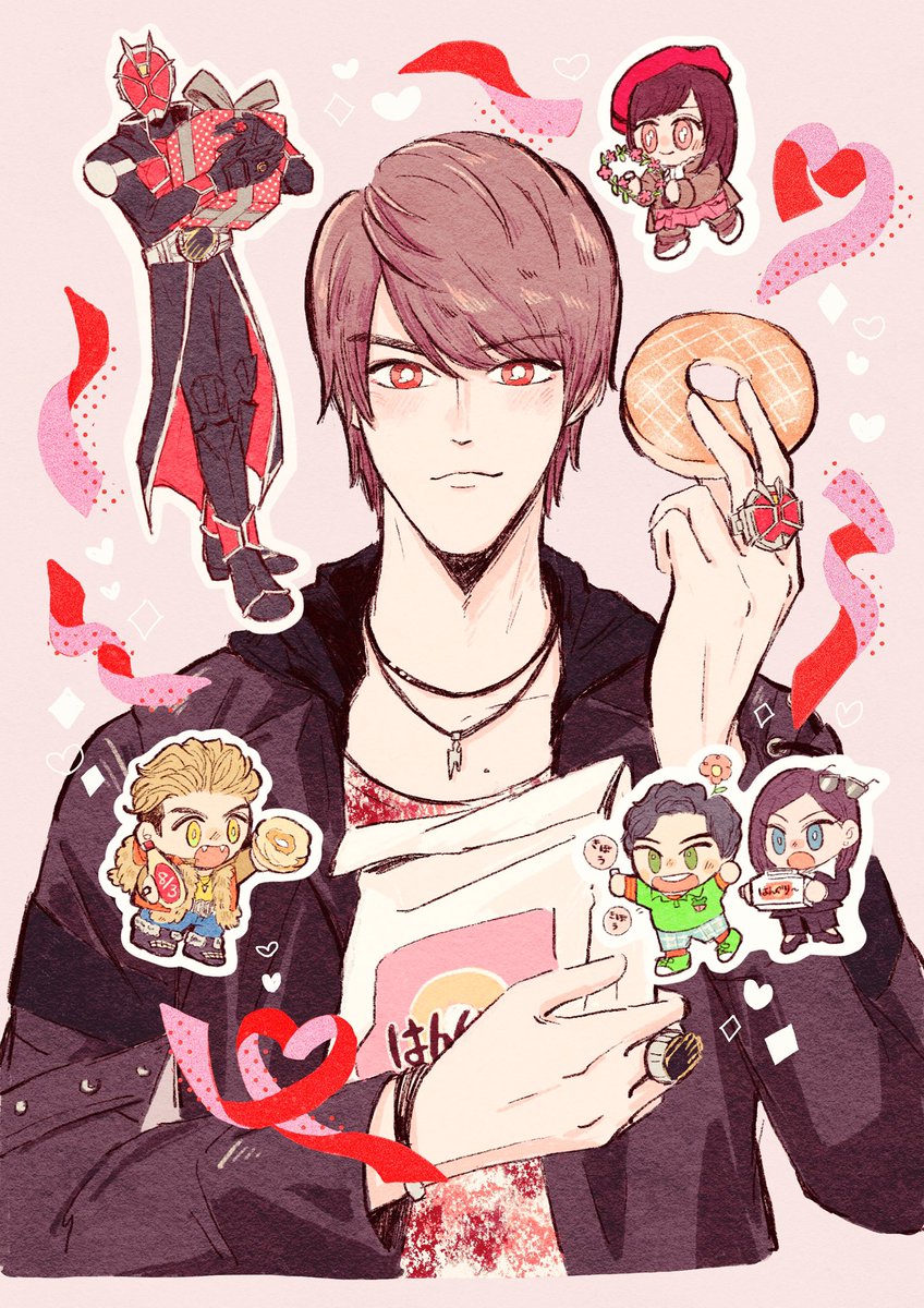 ｼﾗｲｼｼｭﾝﾔくん誕生日おめでとうございます！という事で操真晴人描きました💍
晴人を演じてくれてありがとう😭