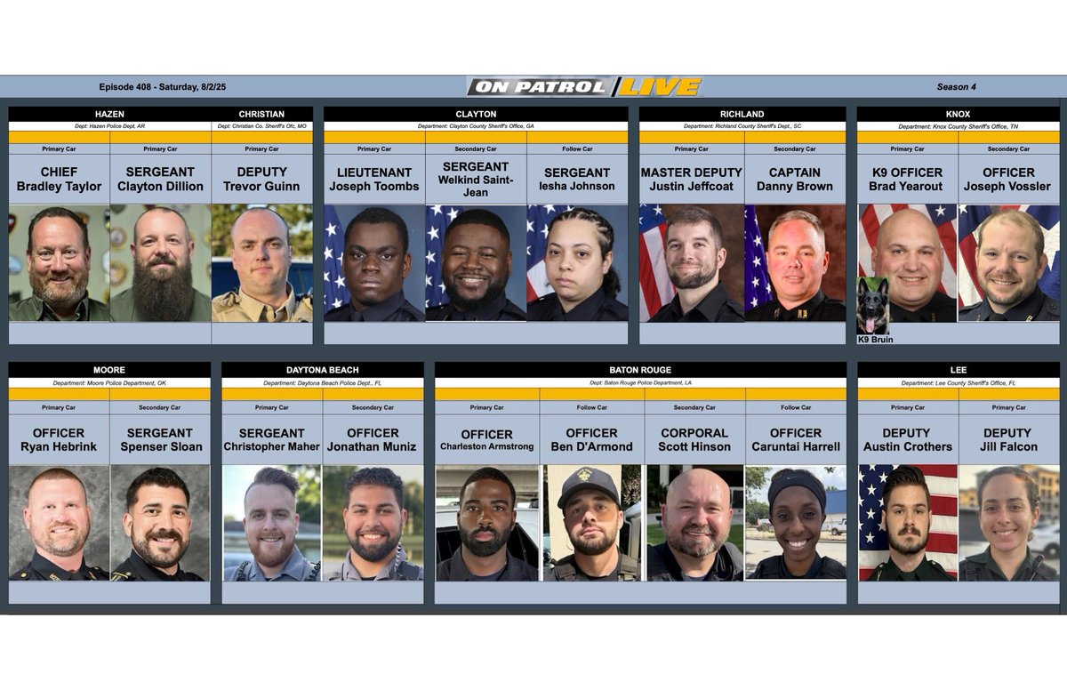 Tonight’s #OPLive lineup! Some familiar faces. . . See you at 9p ⁦<a href="/ReelzChannel/">REELZ</a>⁩