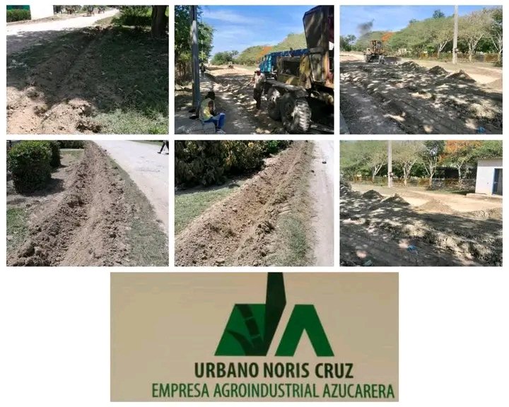 MagalisAcuna's tweet photo. Con #HonorHolguinero trabaja la brigada de camino de la Empresa Agroindustrial Azucarera Urbano Noris Cruz  en la reparación de los viales del municipio. Calle # 9  #Azucareros #PorUn26EnElCentenarinario #UrbanoNorisXLaVictoria #CubaEstáFirme https://t.co/UYCdonDFid