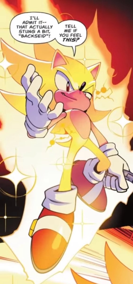 VagabondKana's tweet image. We learned from the Sonic DC crossover

1. Sonic DESTROYS Reverse Flash in a 1v1

2. Just ONE Chaos Emerald can destroy an ENTIRE UNIVERSE

3.Blaze has more in common with Wonder Woman than Amy

4. Super Sonic DESTROYS Darkseid in a 1v1

5.Chaos Emeralds &amp;gt; Speed Force

#DCComics