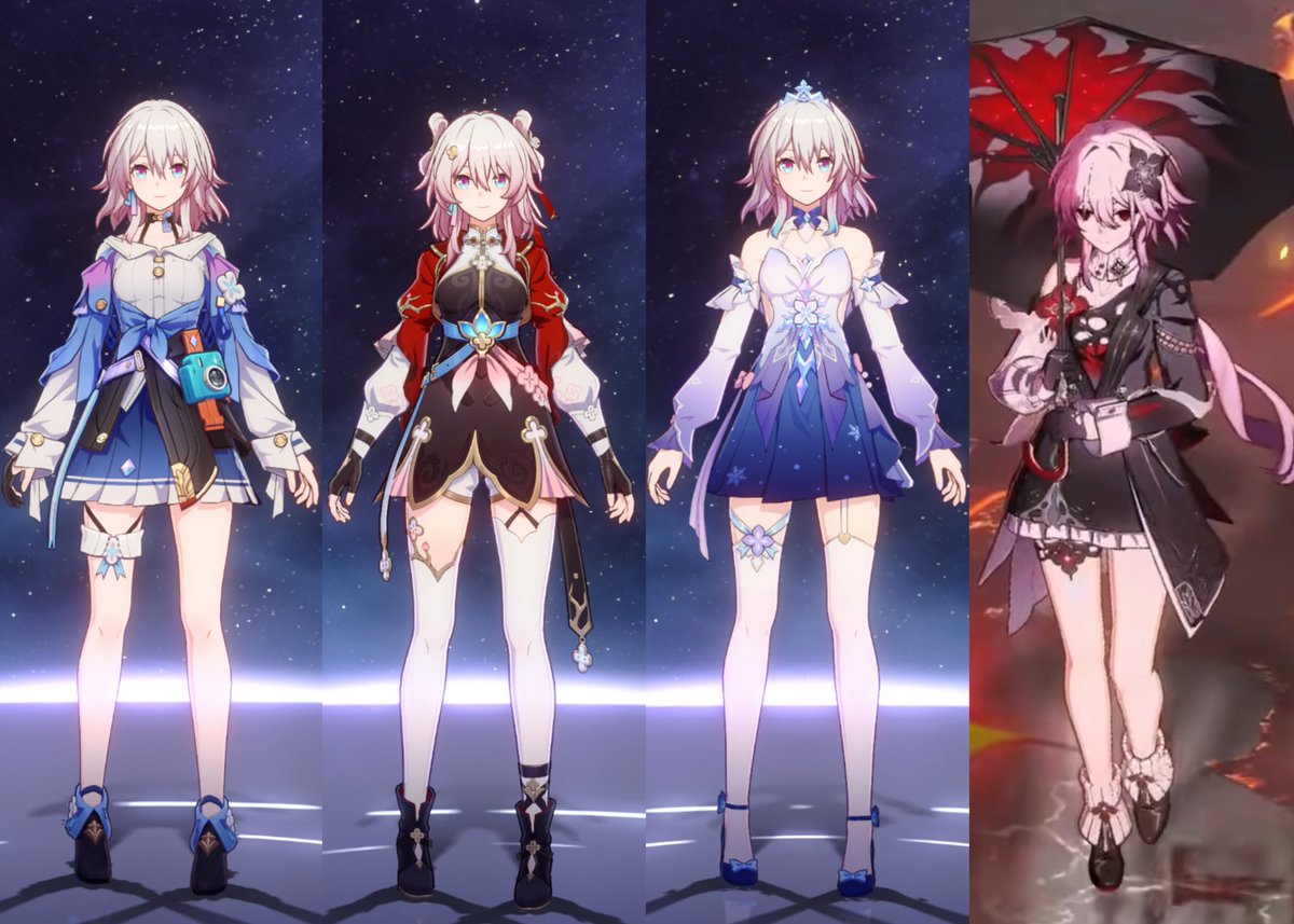 Choose your favorite March 7th

#HonkaiStarRail