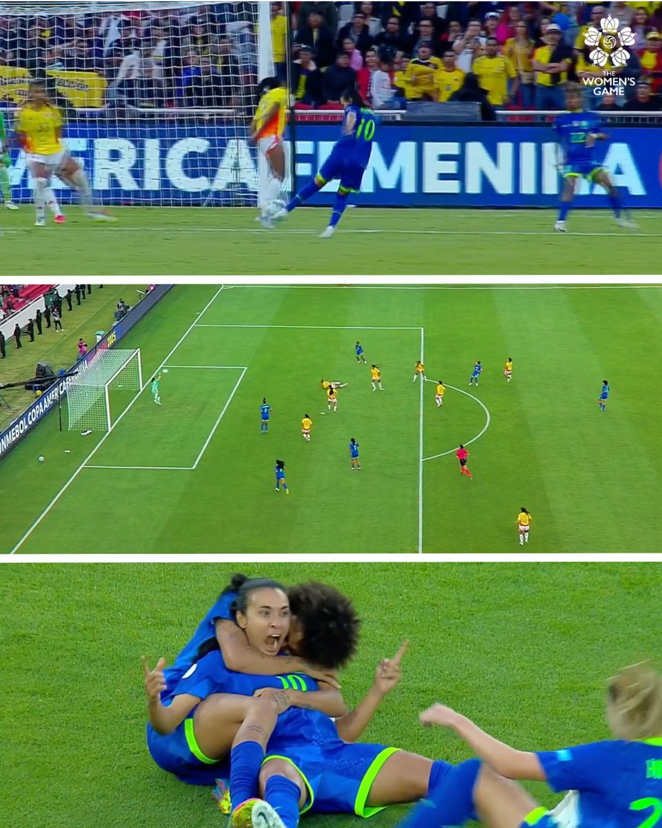 SHE IS HER 🐐

MARTA WITH AN ABSOLUTE STUNNER WHEN HER COUNTRY NEEDED HER THE MOST 🇧🇷