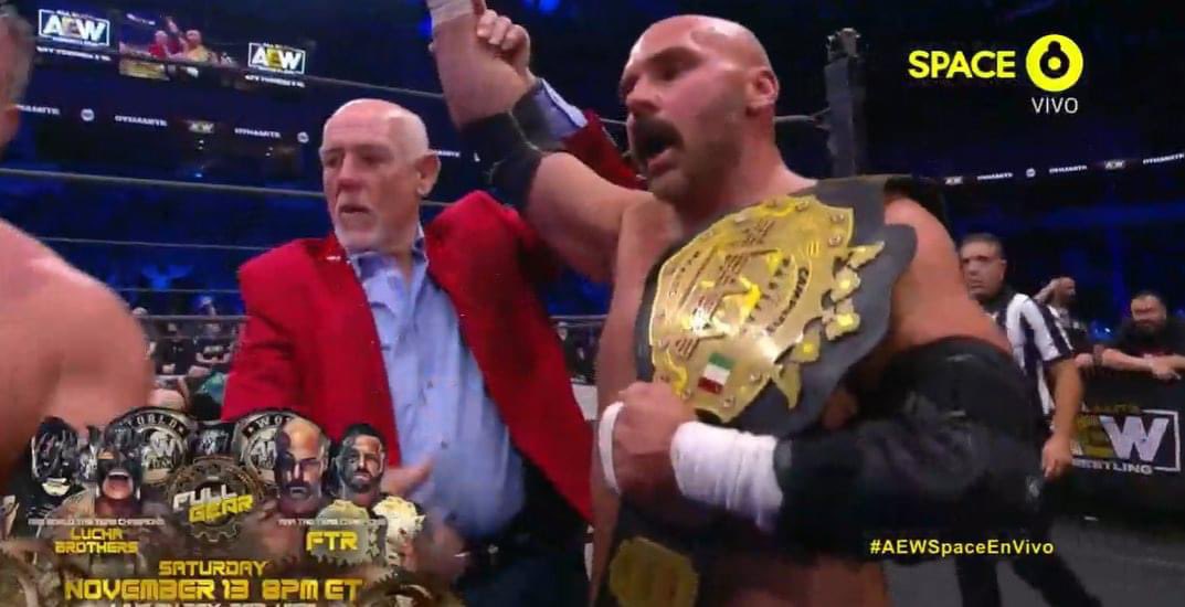 Los títulos se defendieron en AEW | @CarlosGarciaOf