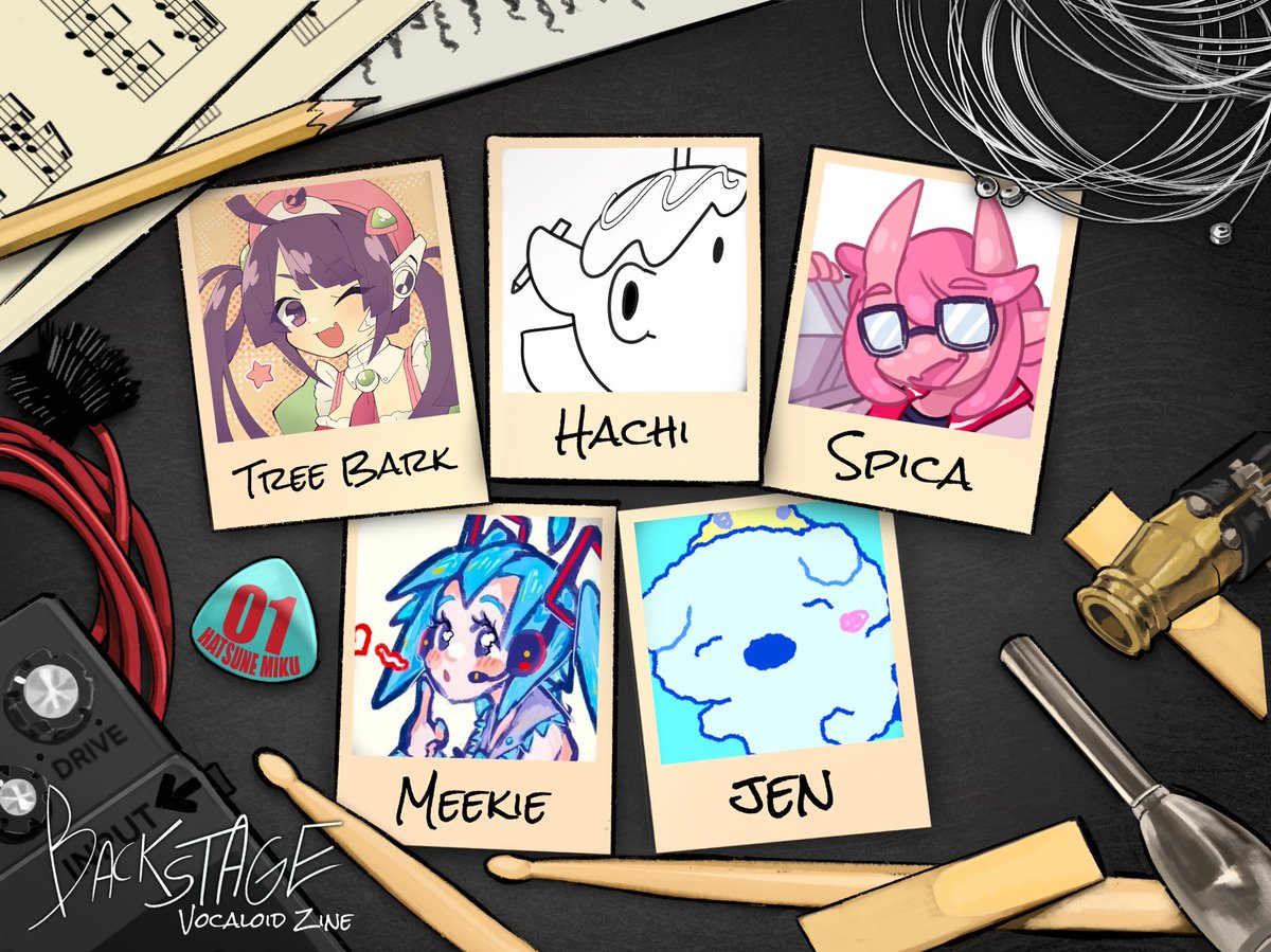 It’s been a while! With production coming to a close, we can now start announcing all of our artists! 

First we have Tree Bark <a href="/TreeBarkAgain/">Tree Bark 🌳🇵🇸</a> , Hachi <a href="/himitsumarii/">008</a> , Spica <a href="/W1F1N1GHTM4R3/">spica ✨</a> , Meekie <a href="/DrawMikie/">ｍｅｅｋｉｅ .✧˖ °</a> &amp; jen <a href="/koochoos/">jen 🛌🏻 hibernation</a> 

Make sure to check them out!