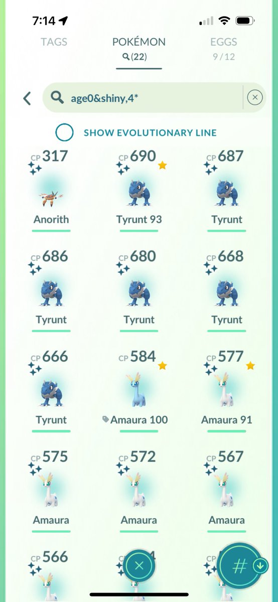 DylanJustison's tweet image. Research Day was really fun today! Got a nice haul with Shiny’s and the 1 Hundo Amaura. Had a couple Shiny’s that got caught up in the research stack. Too many stops that didn’t have the event research. The only thing I believe that needs to be addressed. #PokemonGo