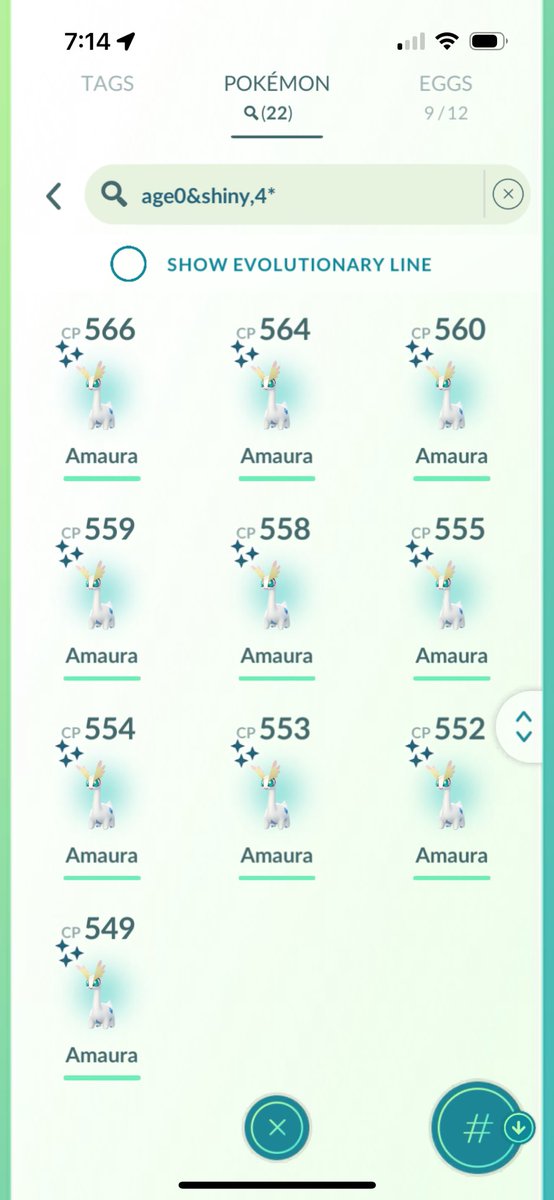 DylanJustison's tweet image. Research Day was really fun today! Got a nice haul with Shiny’s and the 1 Hundo Amaura. Had a couple Shiny’s that got caught up in the research stack. Too many stops that didn’t have the event research. The only thing I believe that needs to be addressed. #PokemonGo