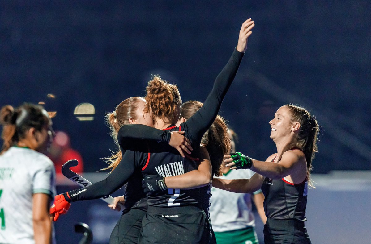 Photo highlights of Canada's fifth place win to close out the Pan American Cup in Uruguay.

Click for full recap:
fieldhockey.ca/womens-nationa…

#GrowHockey