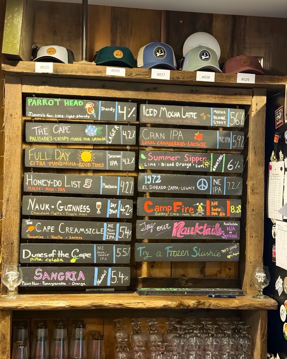 CockadoodleGG's tweet photo. Brewery crawl rolls on πΊ Third stop: Naukabout Brewery & Taproom in Mashpee!
Craft beer, good vibes, and that Cape Cod energy.
Which pour are you grabbing first? π
β€οΈ Like | π¬ Comment | π Share
π Follow @CockadoodleGG
#CapeCodBreweries #NaukaboutBrewery #CraftBeerLovers #DrinkLocal #CapeCodVibes