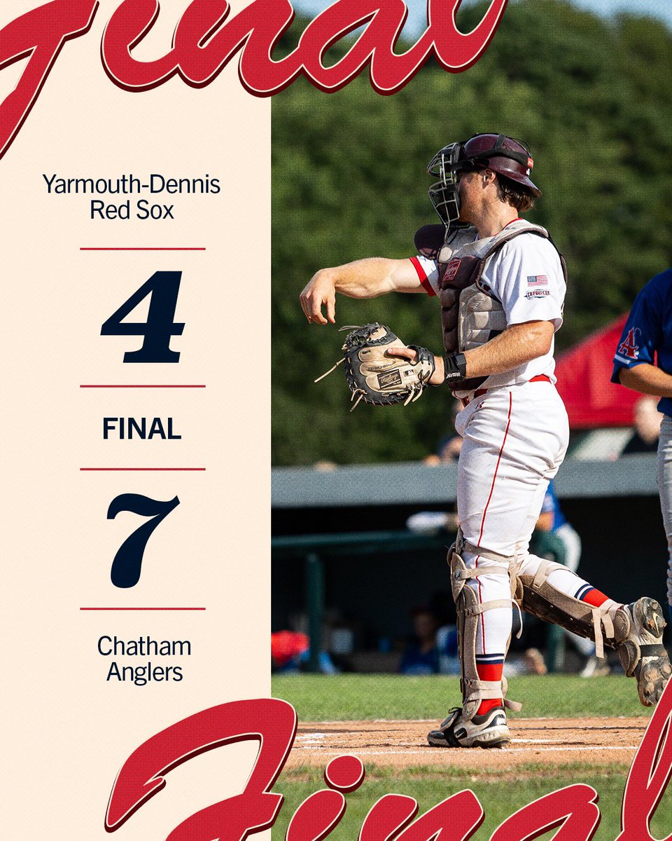 Final. 

#ydredsox #ccbl