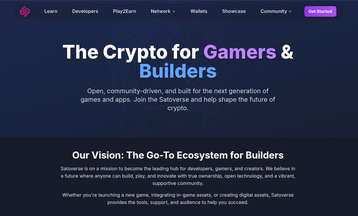 Satoverse_io's tweet image. 🚀 BIG NEWS: Our brand new @Satoverse_io homepage is LIVE!
✨ Modern, user-friendly interface
🔧 Developer tools & SDK docs
📱 Mobile-responsive design
🌐 Everything Satoxcoin in one place
Check it out: satoverse.io
#Satoverse #Satoxcoin #Web3 #Blockchain #Crypto