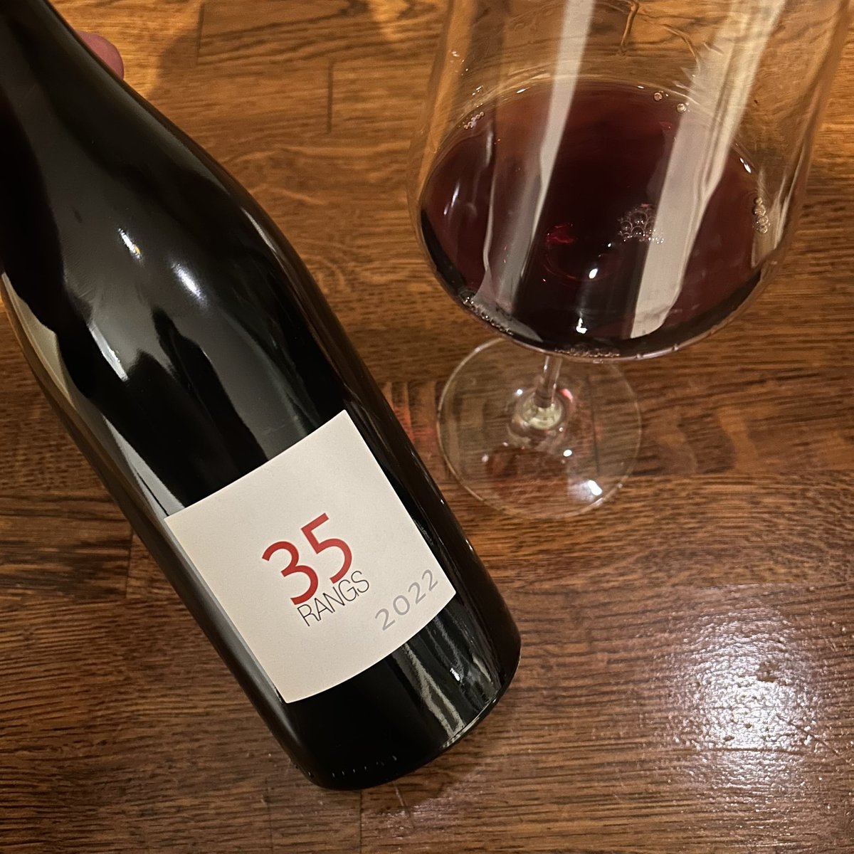 Off the beaten track. Menetou-Salon adjoins Sancerre &amp; this is probably its finest Pinot Noir. Made from 35 rows planted by Philippe's grandfather in the early 60s in a streak of iron-rich Kimmeridgian within the Champaloin vineyard. V fine but could do with 5 more years. #Loire