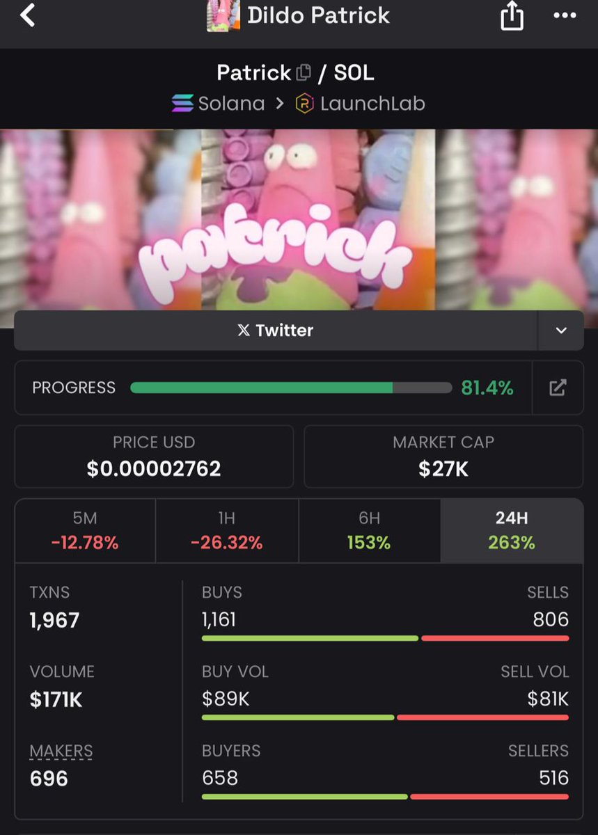 Ugly #Patrick will print me fine $$$
G7WYcwjVdocH6GMj7k6MgZqoxUqXbaeBEjYPcuCtbonk