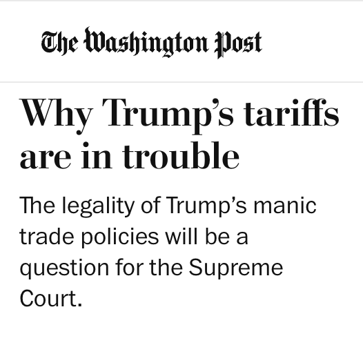 "On Thursday, the U.S. Court of Appeals for the Federal Circuit heard arguments on Trump’s tariffs. The icy reception the administration received ought to have highlighted the policy’s constitutional vulnerability. But that defect still isn’t getting enough attention."