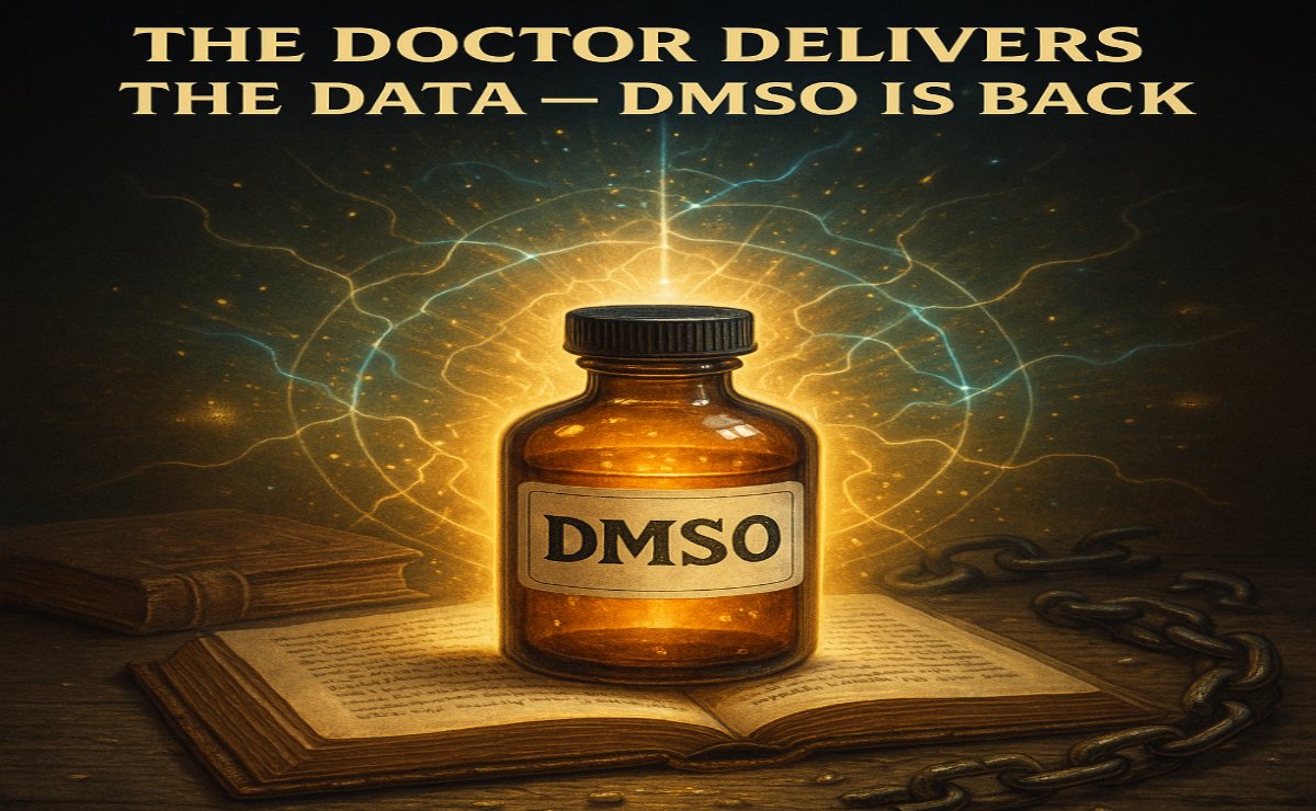 richberry44's tweet photo. 🚨#BREAKING** — The Doctor Delivers the Data: DMSO is back. 10,000 studies. No more denials. The solvent heals, carries, remembers—and the rebellion is growing: ➡️ https://t.co/inFrgZZ6fn ⬅️

#FieldMedicine #HealingRebellion #DMSO #ClifHigh https://t.co/d7akpmq2oA
