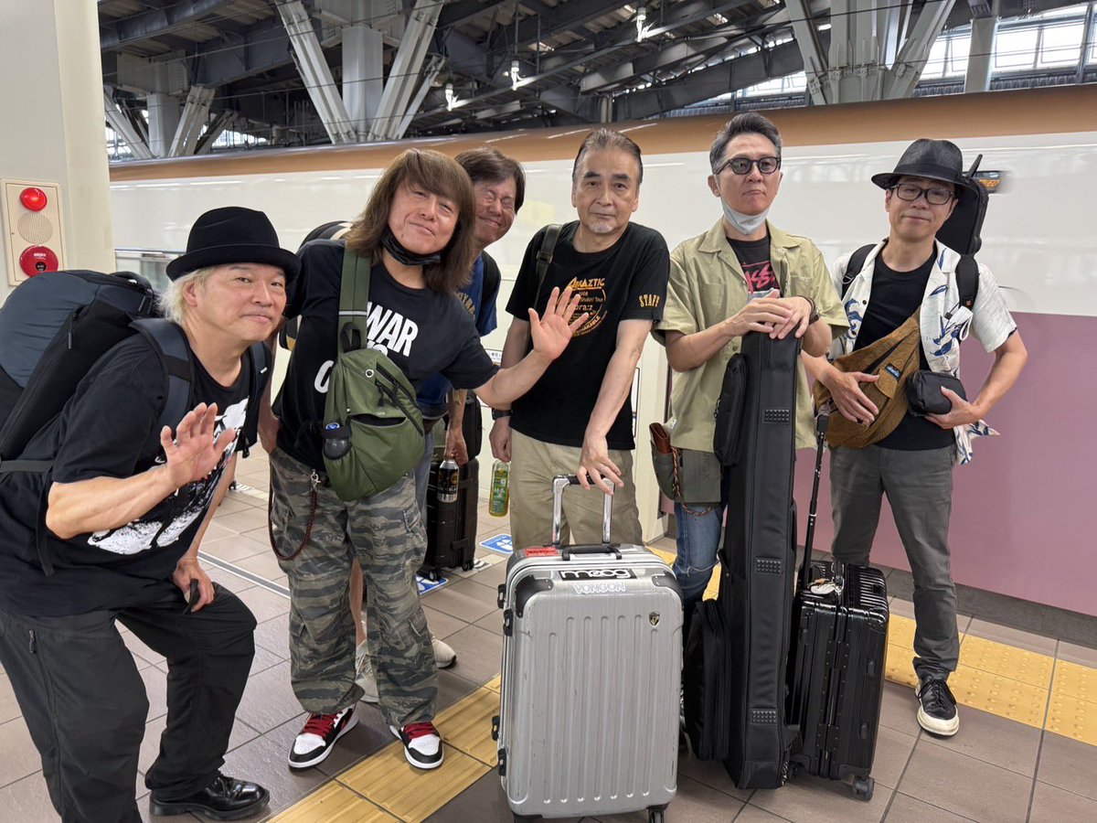 じゃあな金沢！楽しい夜をサンキューだった！行くぜ名古屋！