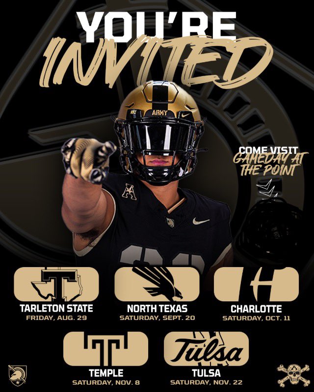 kanak_kanade's tweet photo. Thank you @ArmyWP_Football for the game day invite! 
@CoachJeffMonken @MikeViti @ToonMarlon @LASpartansFB https://t.co/YnRZn4qQ7U