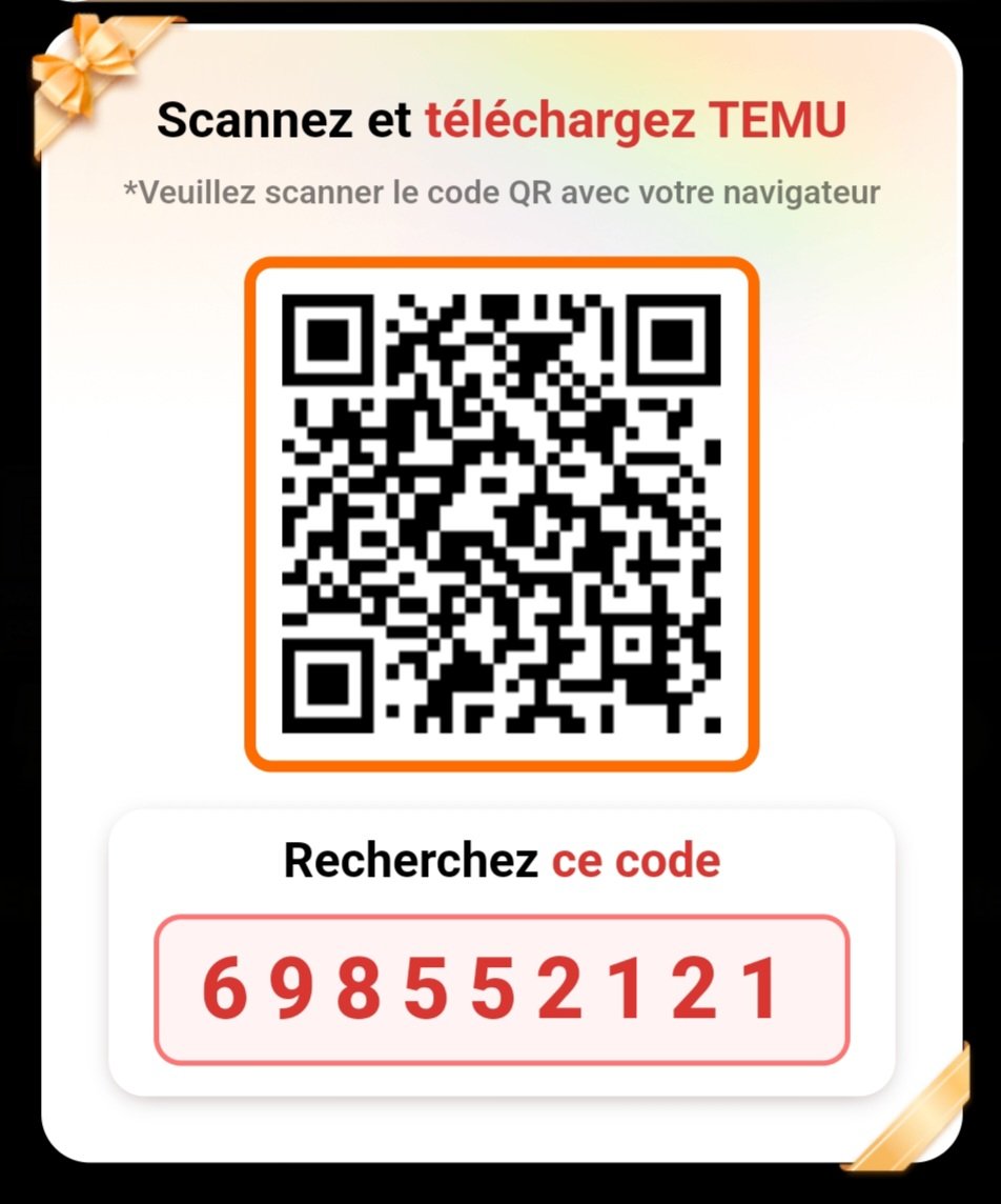 sarsorraa's tweet photo. Peux-tu accepter mon invitation afin que je puisse obtenir un cadeau gratuit?
https://t.co/U7K82tg7EH
#Temu #TemuDeals #تيمو https://t.co/GmhxbEu0hD