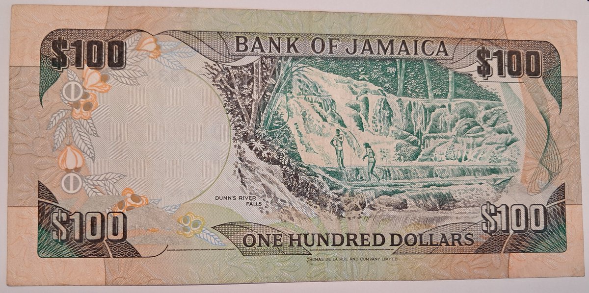 bashirahmed57's tweet image. Jamica Bank Notes:
Vintage Jamaican Vibes 1992 $100 note honors Sir Donald Sangster &amp;amp; showcases the stunning Dunn’s River Falls Piece of history with island soul 
#BanknoteCollector #CurrencyCollection #Numismatics #IslandCurrency #SirDonaldSangster #CaribbeanCurrency #Vintag