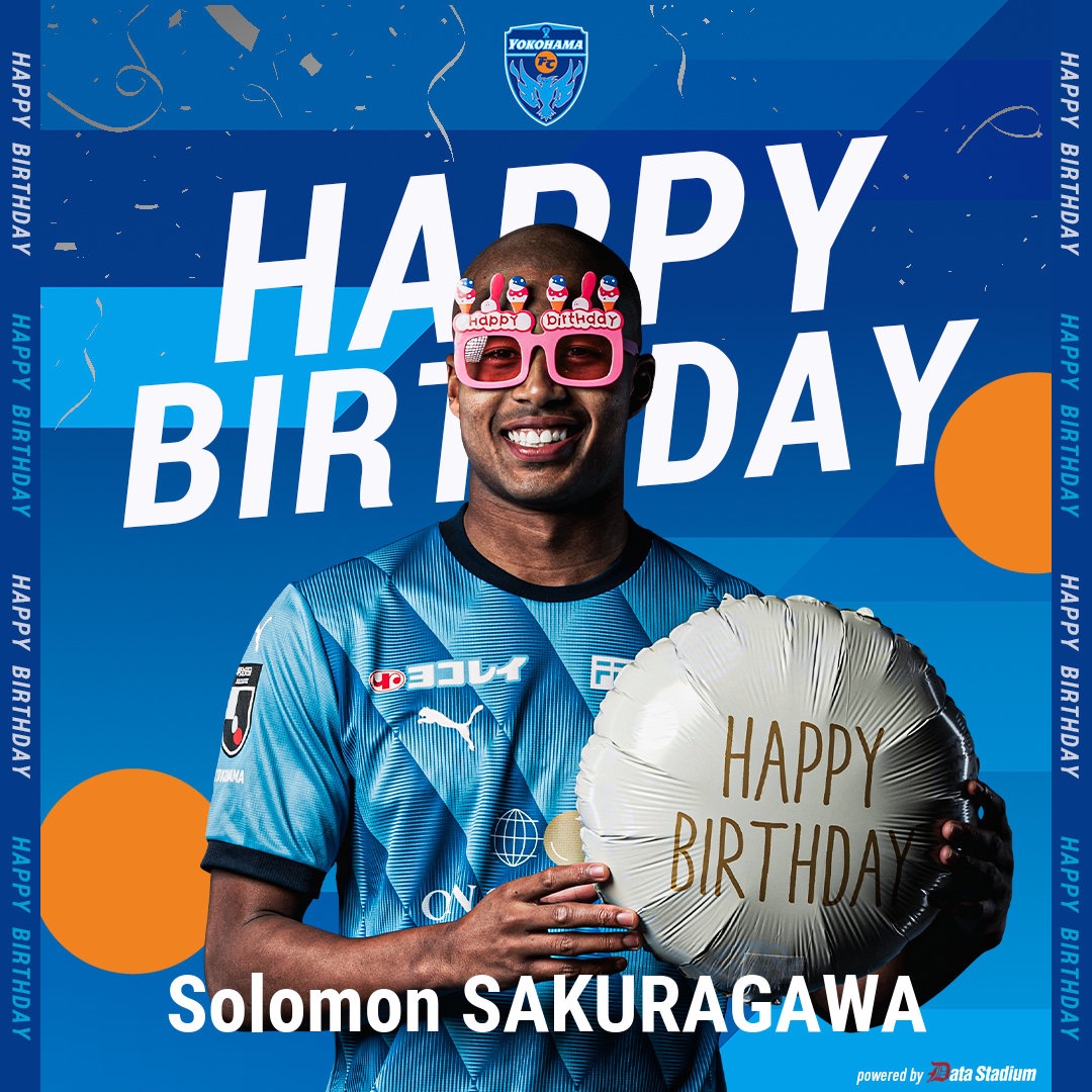 横浜FC【公式】 (@yokohama_fc) on Twitter photo 🎂HAPPY BIRTHDAY🎂
本日8月4日は #櫻川ソロモン 選手の24歳の誕生日です🎉
お誕生日おめでとう😊
素敵な1年になりますように✨
プロフィールはこちら👉yokohamafc.com/player/2025_09…
<a href="/solomon18252492/">櫻川 ソロモン/solomon sakuragawa</a>
#yokohamafc #横浜FC 🎂HAPPY BIRTHDAY🎂
本日8月4日は #櫻川ソロモン 選手の24歳の誕生日です🎉
お誕生日おめでとう😊
素敵な1年になりますように✨
プロフィールはこちら👉yokohamafc.com/player/2025_09…
<a href="/solomon18252492/">櫻川 ソロモン/solomon sakuragawa</a>
#yokohamafc #横浜FC