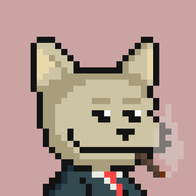 bidness suit cats floor is now 3 sol (485$)
minted for 5$ <a href="/DatCatNFT/">DatCats</a> 

its only bidness. 😸