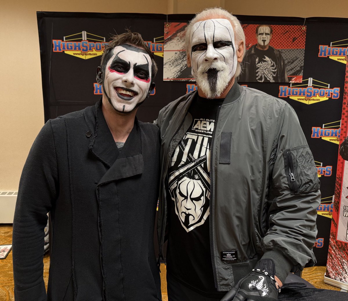 Monthly photo with Danhausens good friend Stinghausen