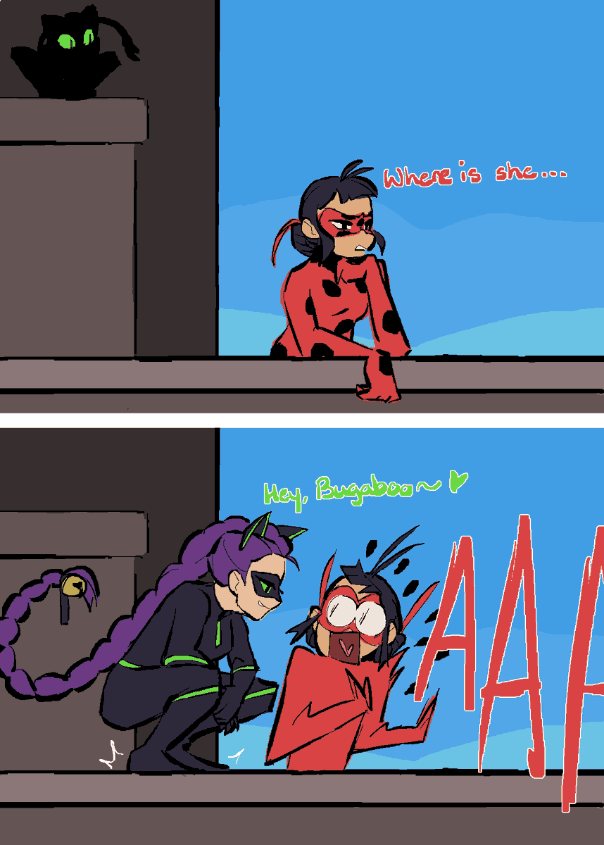 i've been trying to work on something else but i keep thinking about this tweet and the voices... ough the voices.... #Zoerumi